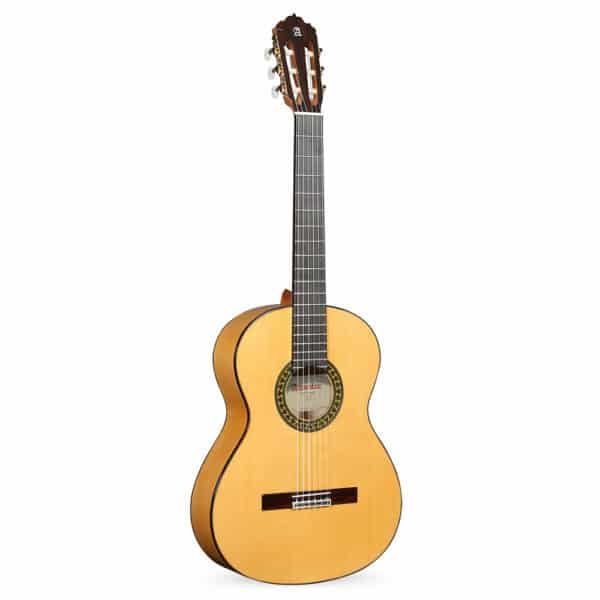 גיטרה קלאסית + נרתיק מקורי אלהמברה - Alhambra 5 F Flamenco