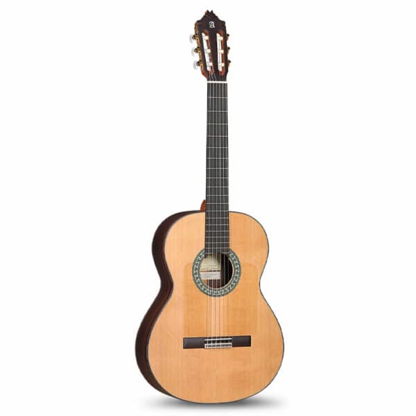 גיטרה קלאסית + נרתיק מקורי אלהמברה - Alhambra Signature 5 Fp OP Piñana Flamenco