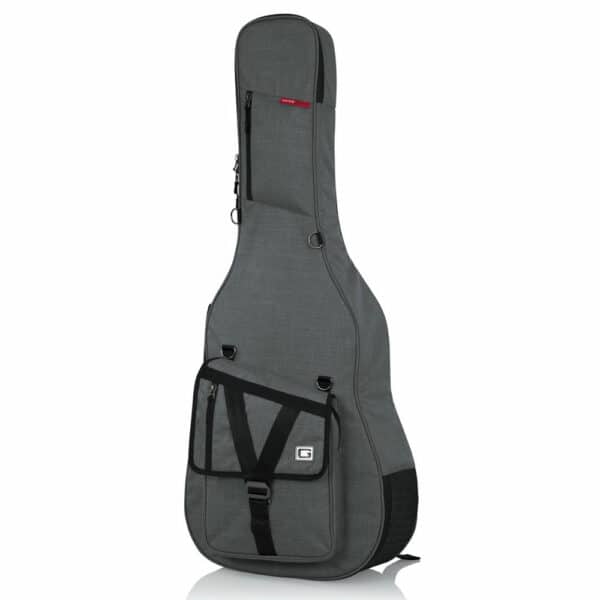 קייס מרופד מפואר לגיטרה אקוסטית – Gator GT-ACOUSTIC-GRY Acoustic Guitar Case