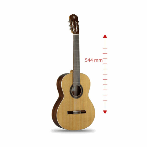 גיטרה קלאסית 1/2 + נרתיק מקורי אלהמברה - Alhambra REQUINTO 1 C HT (Hybrid Terra) 1/2