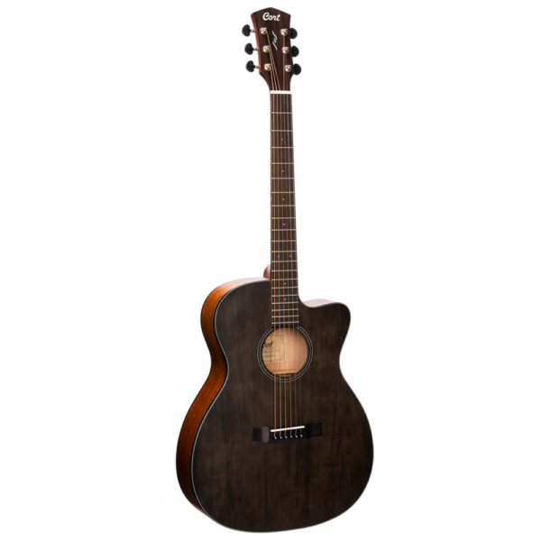 גיטרה אקוסטית מוגברת קורט עם נרתיק - CORT PURE OCMF NS