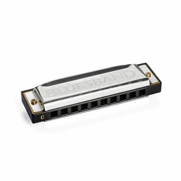מפוחית הונר בלוז בנד דו - Hohner M55901X Diatonic Harmonica Blues Band in C
